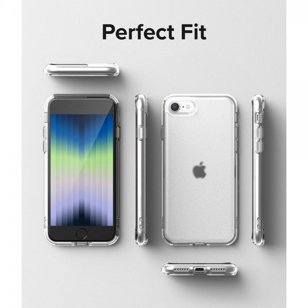 Ringke iPhone 7/8/SE Skal Fusion Matte Clear