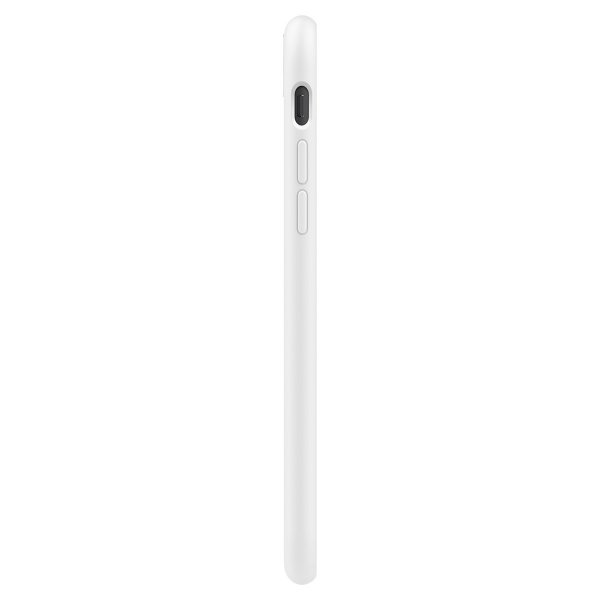 Spigen iPhone 7/8/SE Skal Silicone Fit Vit