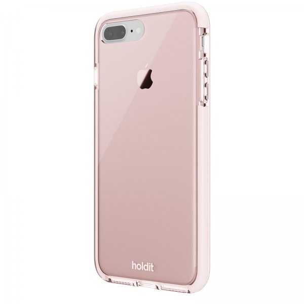 holdit iPhone 7 Plus/iPhone 8 Plus Skal Seethru Blush Pink