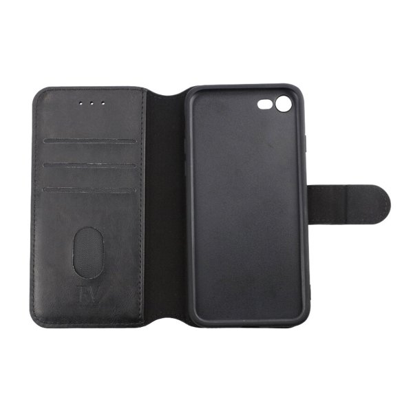 Rvelon iPhone 7/8/SE Fodral Magnetiskt Avtagbart Skal Svart