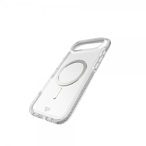 Tech21 iPhone Air Skal EvoCrystal MagSafe Metallic Silver