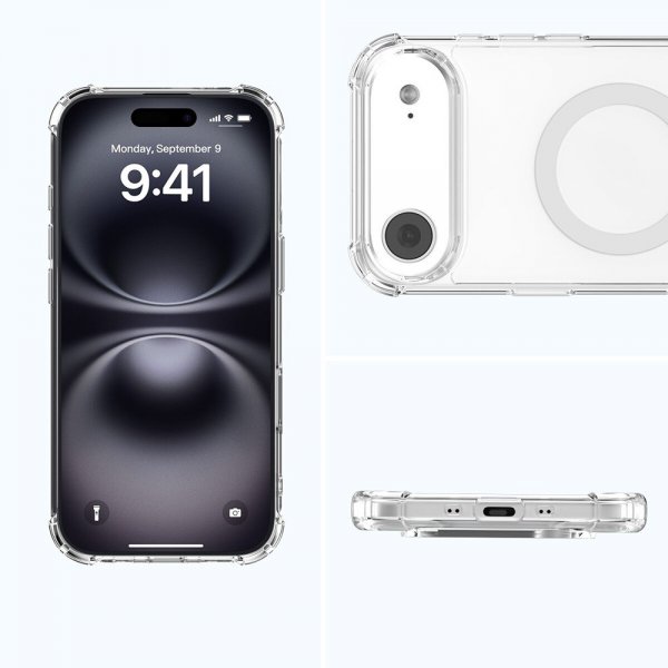 4smarts iPhone Air Skal Ibiza MagSafe Transparent
