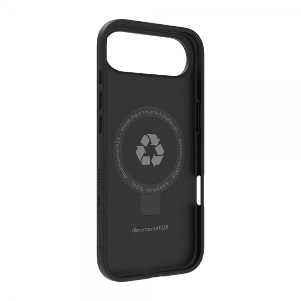 dbramante1928 iPhone Air Skal Iceland Ultra D3O MagSafe Kickstand Svart