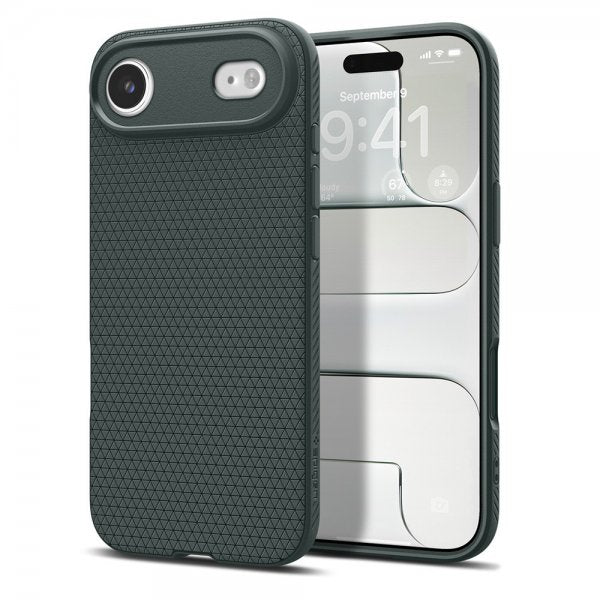 Spigen iPhone Air Skal Liquid Air Abyss Green