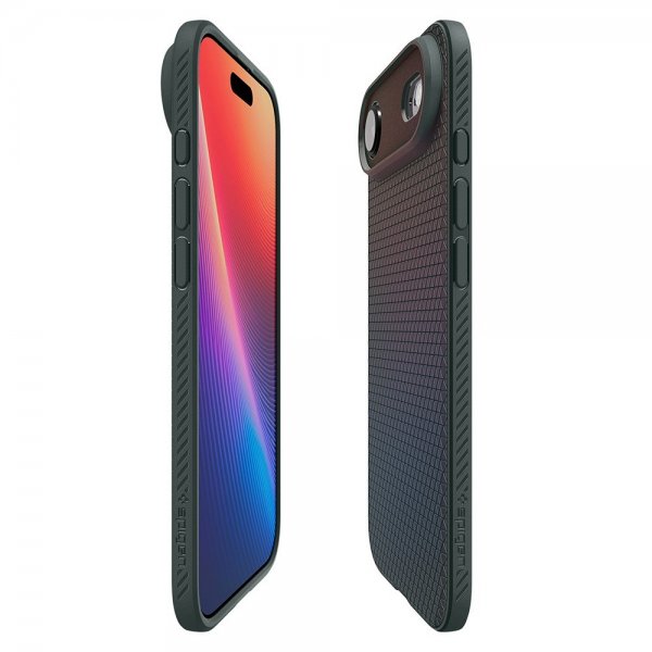 Spigen iPhone Air Skal Liquid Air Abyss Green