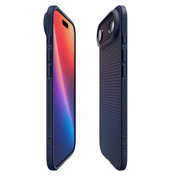 Spigen iPhone Air Skal Liquid Air Navy Blue
