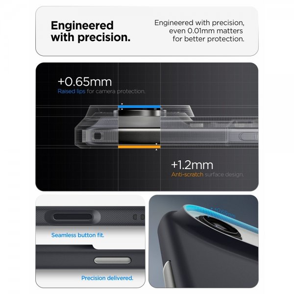 Spigen iPhone Air Skal Nano Pop MagFit Black Sesame