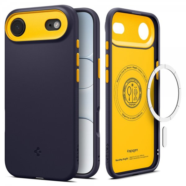 Spigen iPhone Air Skal Nano Pop MagFit Blueberry Navy
