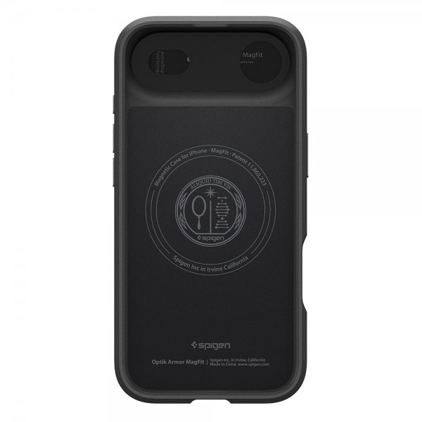 Spigen iPhone Air Skal Optik Armor MagFit Svart