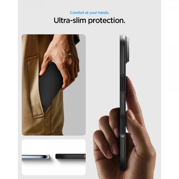 Spigen iPhone Air Skal Thin Fit MagFit Svart