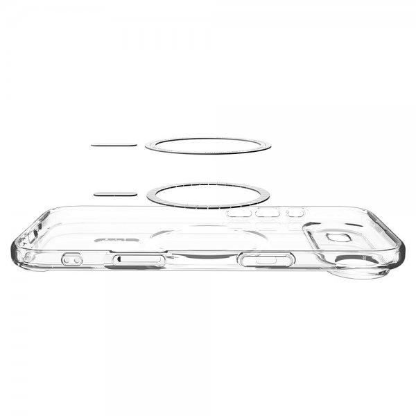 Spigen iPhone Air Skal Ultra Hybrid MagFit Clear Gold