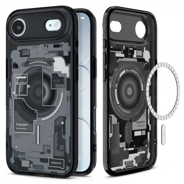 Spigen iPhone Air Skal Ultra Hybrid Zero One MagFit Svart