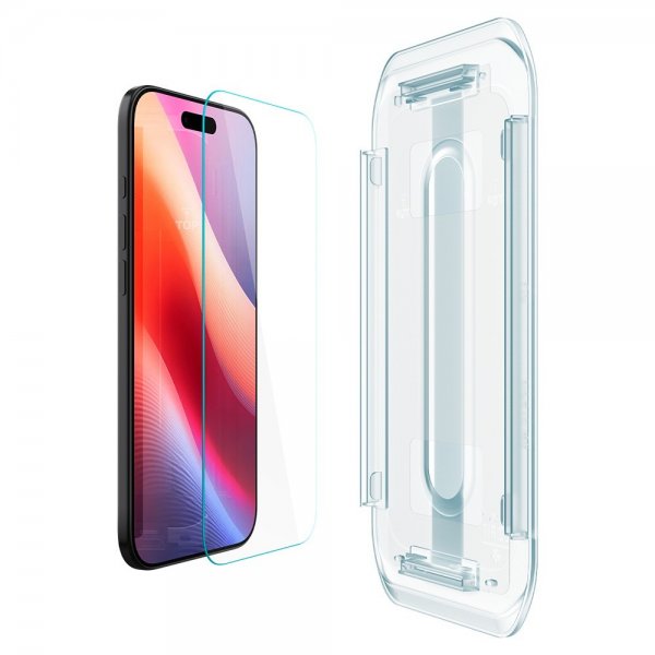 Spigen iPhone Air Skärmskydd GLAS.tR EZ Fit 2-pack
