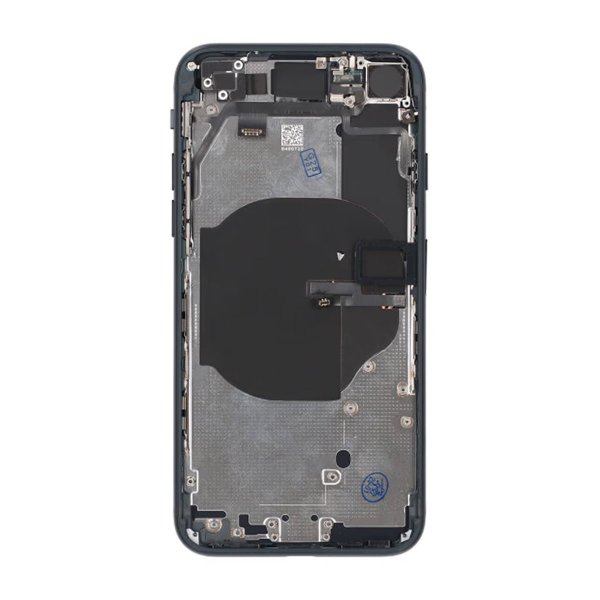 iPhone SE 2020 Baksida med Komplett Ram OEM - Svart