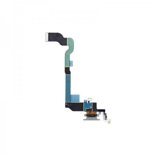 iPhone X Laddkontakt Flexkabel - Grå