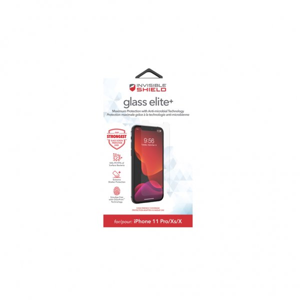 ZAGG InvisibleShield iPhone X/Xs/11 Pro Skärmskydd Glass Elite