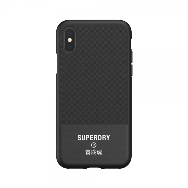 Superdry iPhone X/Xs Skal Moulded Case Canvas Svart