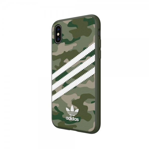 Adidas iPhone X/Xs Skal OR Moulded Case Camo FW19 Raw Green