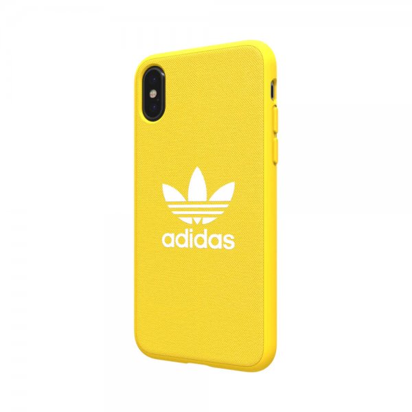 Adidas iPhone X/Xs Skal OR Moulded Case Canvas FW19 Gul