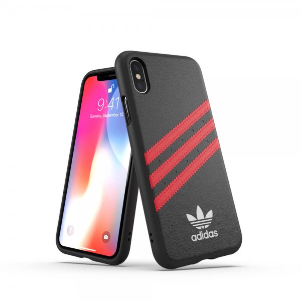Adidas iPhone X/Xs Skal OR Moulded Case FW18 Svart Röd