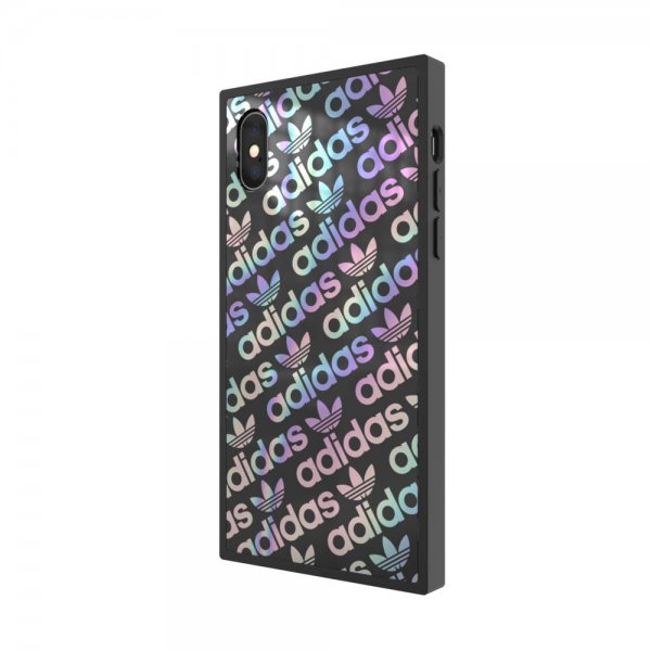 Adidas iPhone X/Xs Skal OR Square Case FW19 Black Holographic