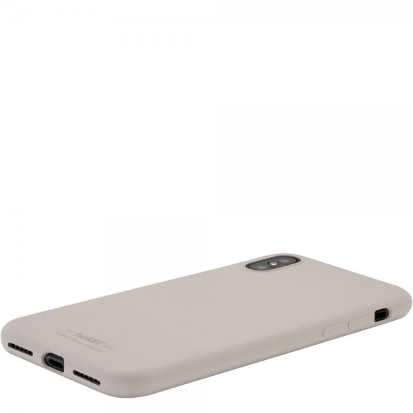 holdit iPhone X/Xs Skal Silikon Taupe