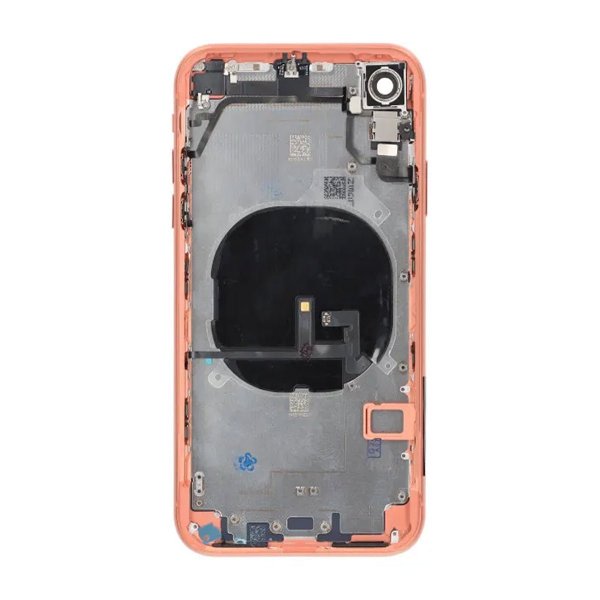 iPhone XR Baksida med Komplett Ram OEM - Rosa