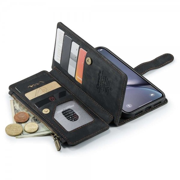 CaseMe iPhone Xr Fodral C30 Series Svart