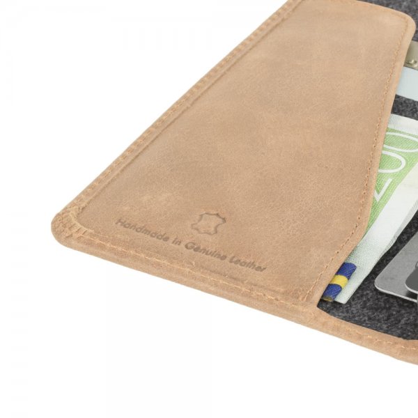 Krusell iPhone Xr Fodral Sunne FolioWallet Vintage Nude