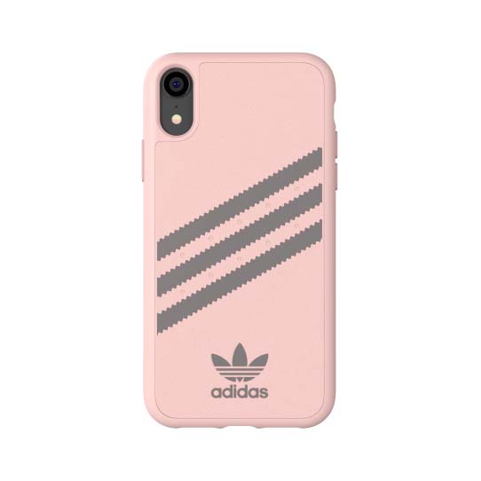 Adidas iPhone Xr Skal OR Moulded Case Suede FW18 Rosa