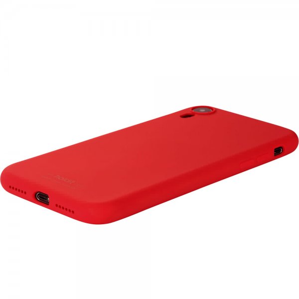 holdit iPhone Xr Skal Silikon Ruby Red