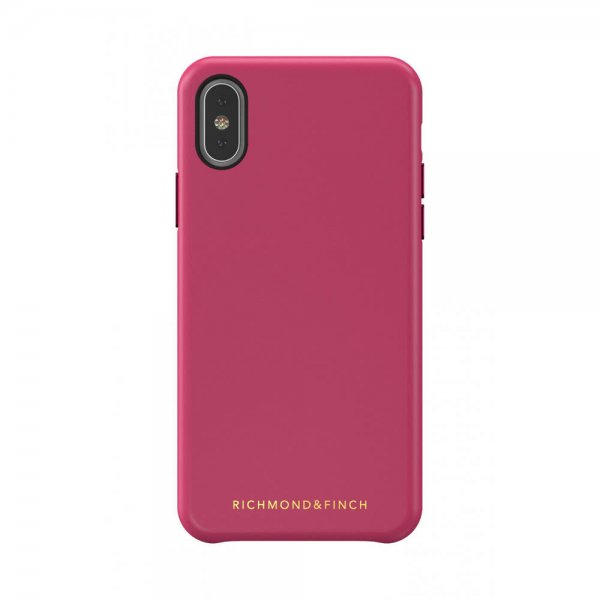 Richmond & Finch iPhone Xs Max Fodral Wallet Löstagbart Skal Rosa