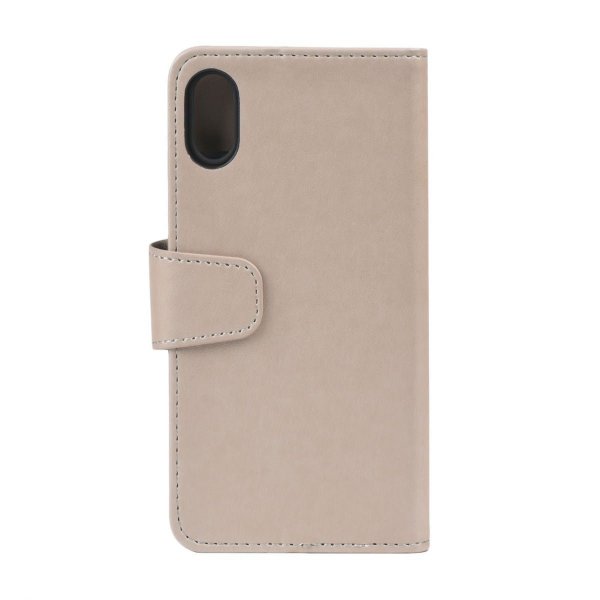 iPhone Xs Max Fodral Utfällbart Kortfack Grå