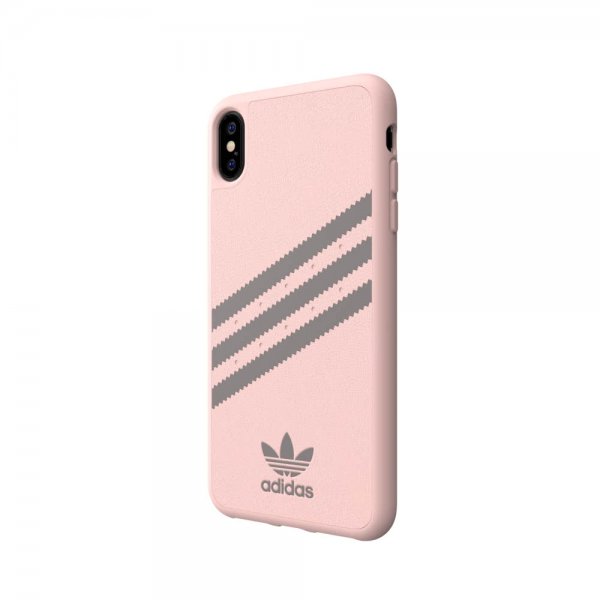 Adidas iPhone Xs Max Skal OR Moulded Case FW18 SUEDE FW18 Icey Pink Grey