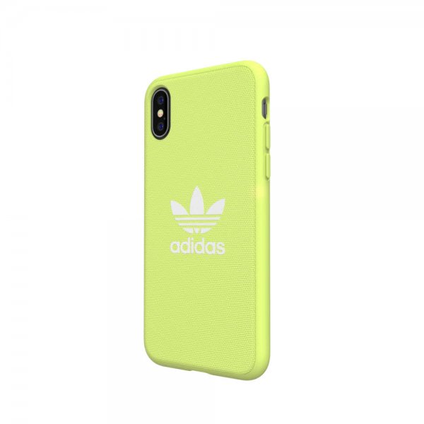 Adidas iPhone X/Xs Skal OR Moulded Case SS19 CANVAS Gul