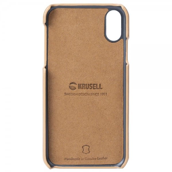 Krusell iPhone Xs Max Skal Sunne Cover Nude