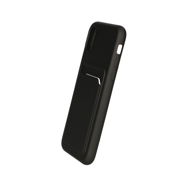 iPhone X/iPhone Xs Skal Korthållare Svart