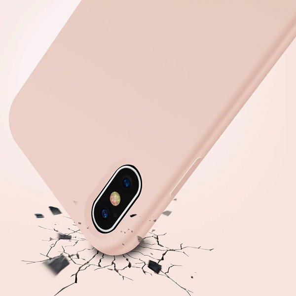 Rvelon iPhone X/iPhone Xs Skal Silikon Beige