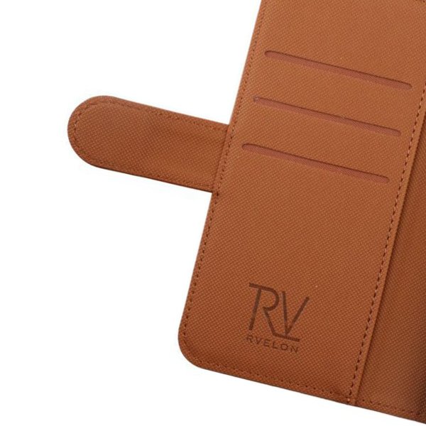 Rvelon iPhone X/iPhone Xs Fodral Magnetiskt Avtagbart Skal Brun