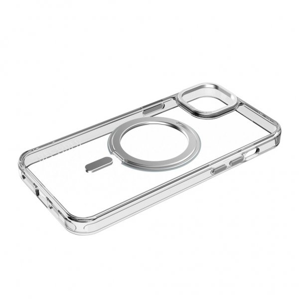 Decoded iPhone 15 Plus Skal Recycled Plastic Transparant Loop Stand Back Cover Klar