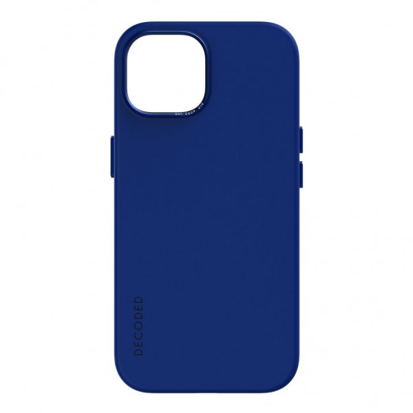 Decoded iPhone 15 Skal Silicone Backcover Galactic Blue