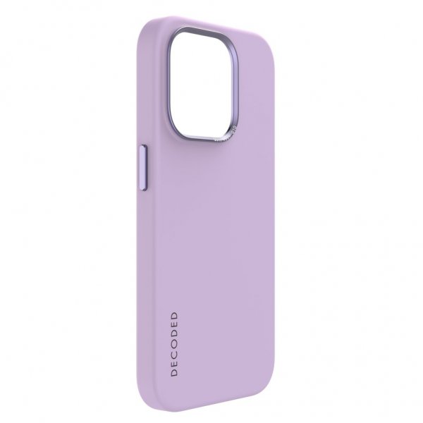 Decoded iPhone 15 Pro Skal Silicone Backcover Lavender
