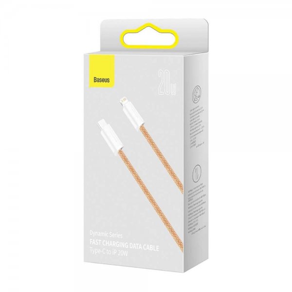 Baseus Kabel Dynamic Series USB-C till Lightning 2 m Orange