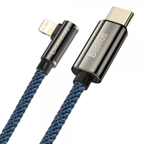 Baseus Kabel Legend Series USB-C till Lightning 2 m Blå