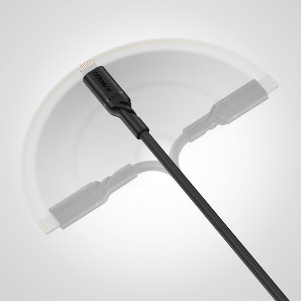 Otterbox Kabel USB-A till Lightning 1 meter Svart