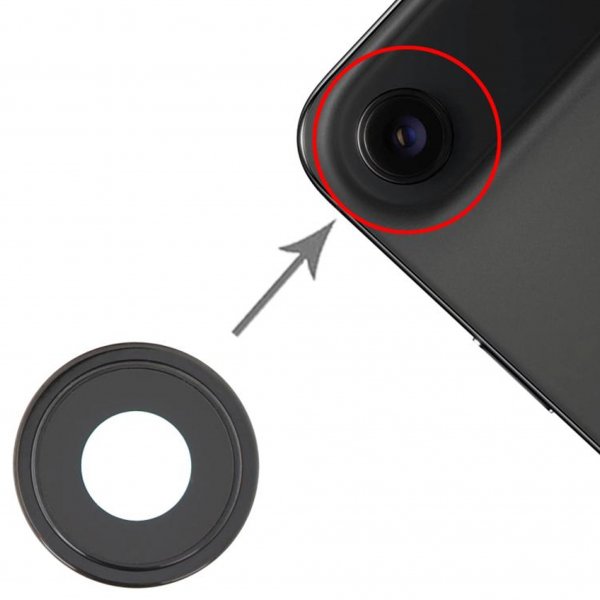Kameralinser med ram för iPhone Air - Svart