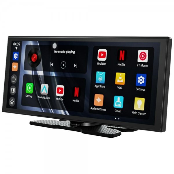 Ottocast ScreenFlow Portabel Infotainment-skärm för Bil CarPlay/Android Auto