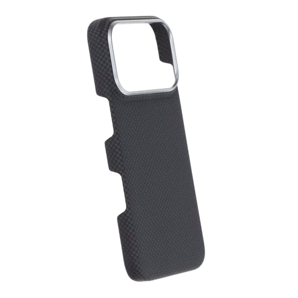 iPhone 17 Pro Skal Kevlar MagSafe Svart med rutnät