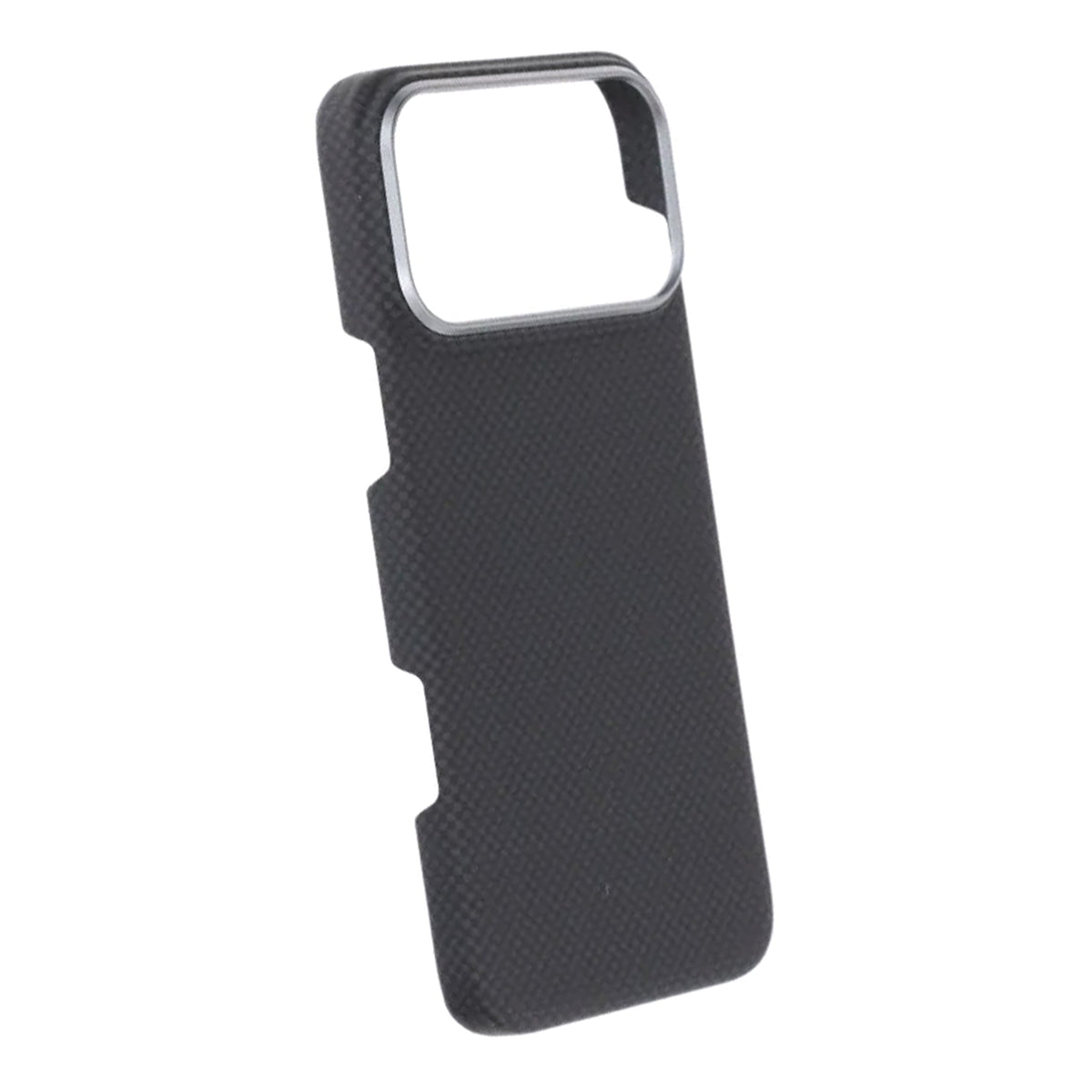 iPhone 17 Pro Max Skal Kevlar MagSafe Svart med rutnät
