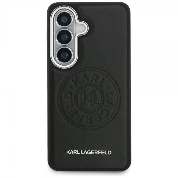 Karl Lagerfeld Samsung Galaxy S26 Plus Skal Perforated Logo MagSafe Svart